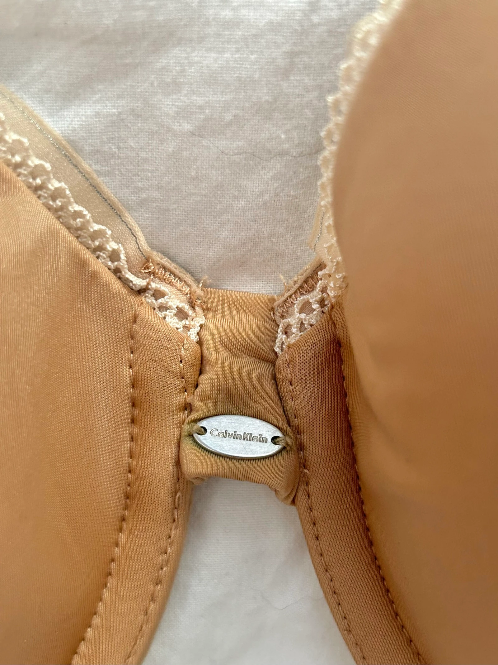 Sutiã de nylon com aro bege 95C Calvin Klein – photo 12